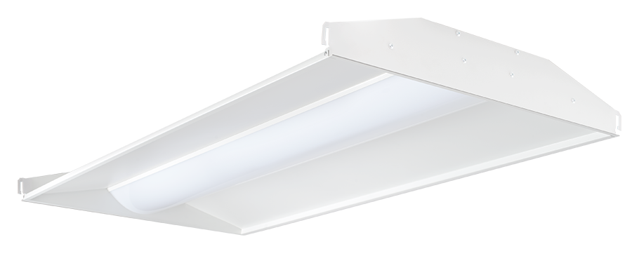 RAB Troffer Chicago Plenum 2X4 49W 120-277V Dimmable 3000K White (SWISH2X4-49Y/D10/CP)