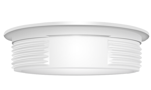 RAB Vaporproof 100 Ceiling White Less Globe (VC1W)