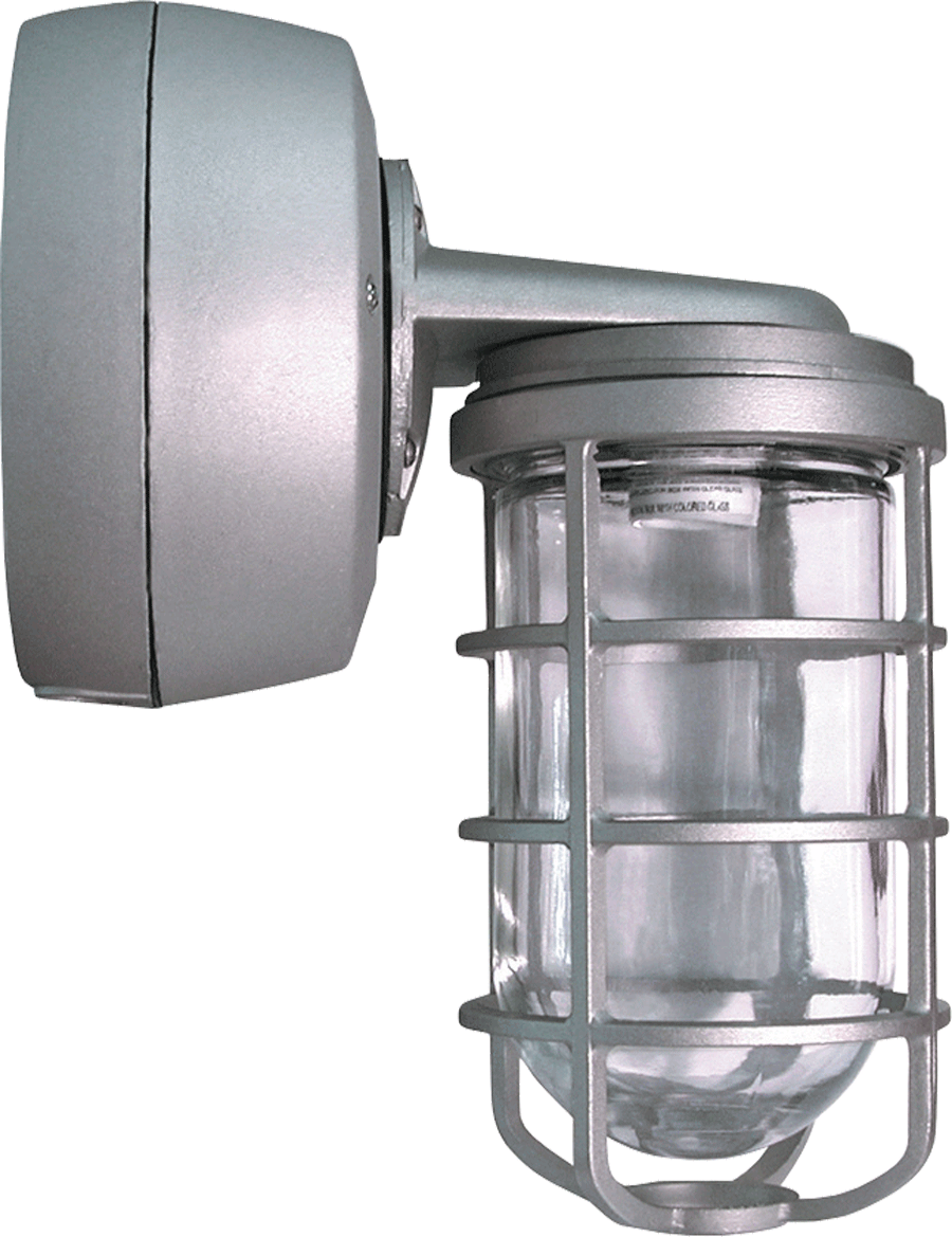 RAB VXBR2S-3/4 Vaporproof 200 Wall Bracket 4 Inch Box 3/4 Inch Silver ...