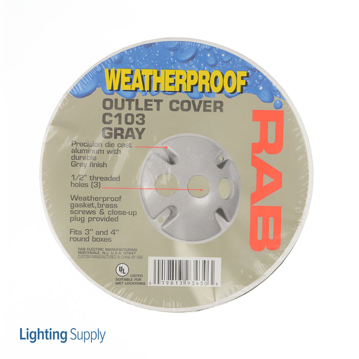 RAB Weatherproof Cover Round 3 Holes (C103)