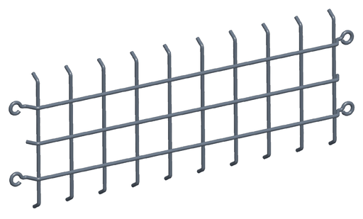 RAB Wire Guard FFLED 18 With Stainless Steel Screws (GDFFLED18W)