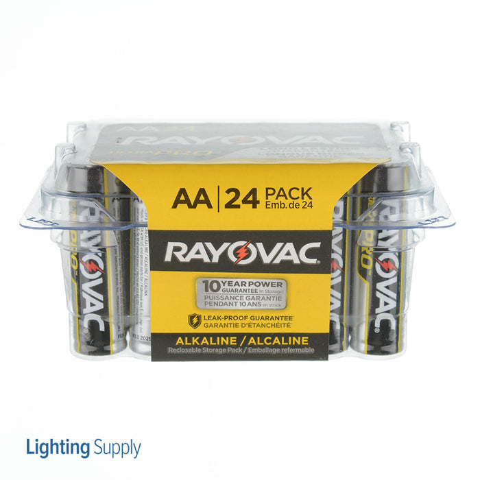 Rayovac Ultra Pro Alkaline Reclosable AA Sold as 24 Pack(ROV-ALAA-24PPJ)