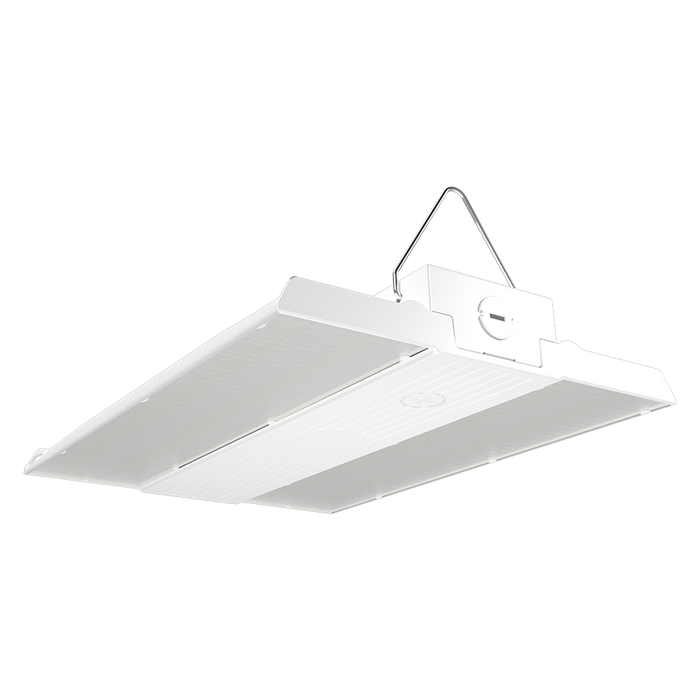 RAB LED Linear High Bay Small Wattage/CCT Selectable 130W/100W/80W 4000K/5000K 480V High Output White (RBAY17SHO/480)
