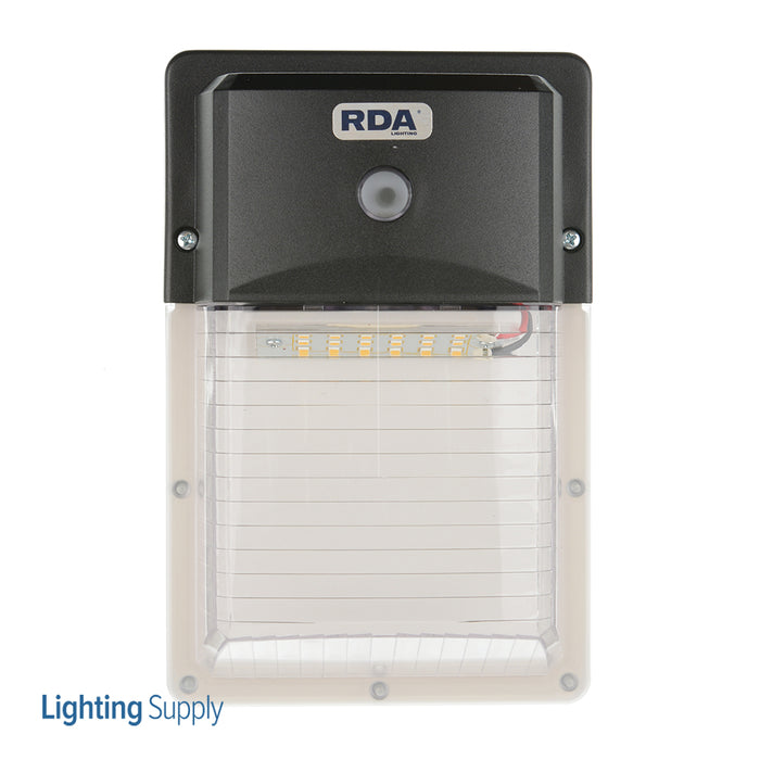 RDA Lighting WLE-LED12-B-4K-BLK-PC-CL Wall Mount Light LED 12W 120-277V 4000K (051443)