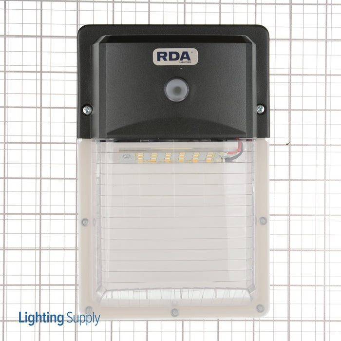 RDA Lighting WLE-LED12-B-4K-BLK-PC-CL Wall Mount Light LED 12W 120-277V 4000K (051443)