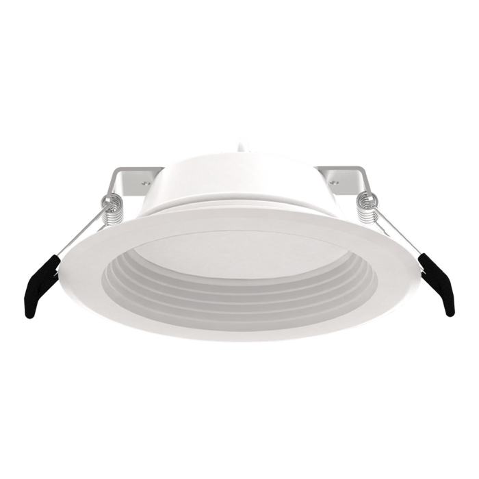 RAB Regress Wafer FA 4 Inch Round Metal White 8W Baffle 600Lm 5 CCT 90 CRI Triac Dimming (RDLFA-4R895CCT120WB)