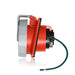 Leviton 30A/32A 380-415V 3-Phase 3-Pole 4-Wire LEV Series North American-Rated Pin And Sleeve Receptacle Industrial Grade Watertight Red (430R6WLEV)