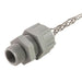 Remke Cord Connector Nylon 1/2 Inch NPS Cable Range .438 .500 With Locknut And O-Ring (RSP-108-LR)
