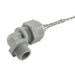 Remke Cord Connector Nylon 90 Degree 1/2 Inch NPT Cable Range .500 .562 With Mesh And Locknut (RSP-9109-EL)