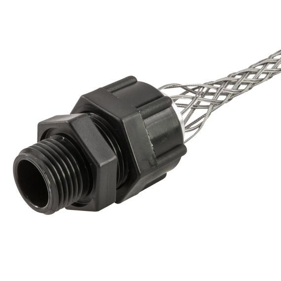 Remke Cord Handle Valox 3/4 Inch NPS Cable Range .438 .500 With Locknut And O-Ring (RSPV-208-LR)