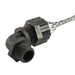 Remke Cord Handle Valox 90 Degree 1/2 Inch NPT Cable Range .312 .375 With Nylon Locknut And O-Ring (RSPV-9106-NLR)