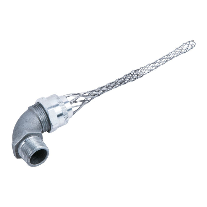 Remke Cord Handle Aluminum 90 Degree 3/4 Inch NPT Cable Range .438 .500 With Mesh (RSR-9208-E)