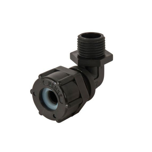 Remke Cord Handle Valox 90 Degree 1/2 Inch NPT Cable Range .312 .375 With Locknut And O-Ring (RSPV-9106-LR)