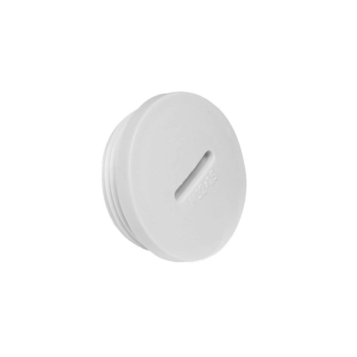 Remke RBMP32-GY Dome Cap BLIND Stop Plug M32 Thread Gray — Lighting Supply