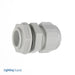 Remke Dome Cap Cable Gland Gray Polyamide 1/2 Inch NPT Cable Range .27 .47 With Locknut And O-Ring (RD16NR-GYNR)