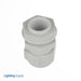Remke Dome Cap Cable Gland Gray Polyamide 1/2 Inch NPT Cable Range .27 .47 With Locknut And O-Ring (RD16NR-GYNR)