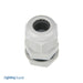 Remke Dome Cap Cable Gland Gray Polyamide 1/2 Inch NPT Cable Range .27 .47 With Locknut And O-Ring (RD16NR-GYNR)