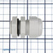Remke Dome Cap Cable Gland Gray Polyamide 1/2 Inch NPT Cable Range .27 .47 With Locknut And O-Ring (RD16NR-GYNR)