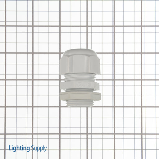 Remke Dome Cap Cable Gland Gray Polyamide 3/4 Inch NPT Cable Range .35 .63 With Locknut (RD21NR-GYN)