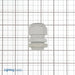 Remke Dome Cap Cable Gland Gray Polyamide 3/4 Inch NPT Cable Range .35 .63 With Locknut (RD21NR-GYN)
