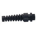 Remke Dome Cap Spiral-Flex Cable Gland Black Polyamide 1/2 Inch NPT Cable Range .23 .47 With Locknut And O-Ring (RF13NA-BKNR)