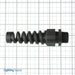 Remke Dome Cap Spiral-Flex Cable Gland Black Polyamide 3/4 Inch NPT Cable Range .51 .71 (RF21NA-BK)