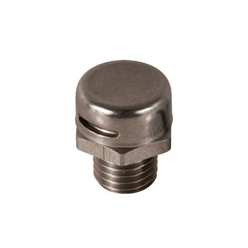 Remke Dome Vent Plug M12 Thread Stainless Steel Long Thread (RVP15-M12-SS-LT)