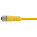 Remke Dual Key Micro-Link Plug Assembly PVC Braided Female 3-Pole 6 Foot 22 AWG (203A0060G)