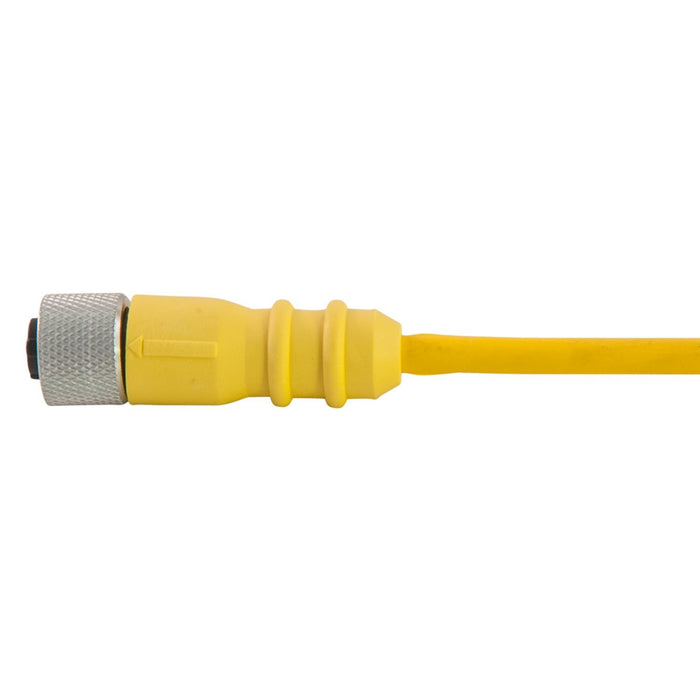 Remke Dual Key Micro-Link Plug Assembly PVC Braided Female 6-Pole 20 Foot 22 AWG (206A0200G)