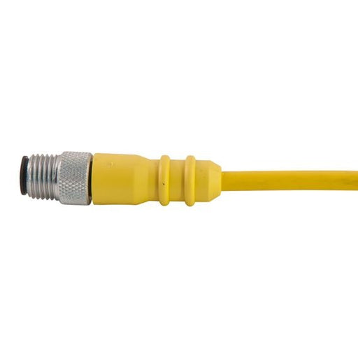 Remke Dual Key Micro-Link Plug Assembly PVC Braided Male 2-Pole 12 Foot 22 AWG (202E0120G)