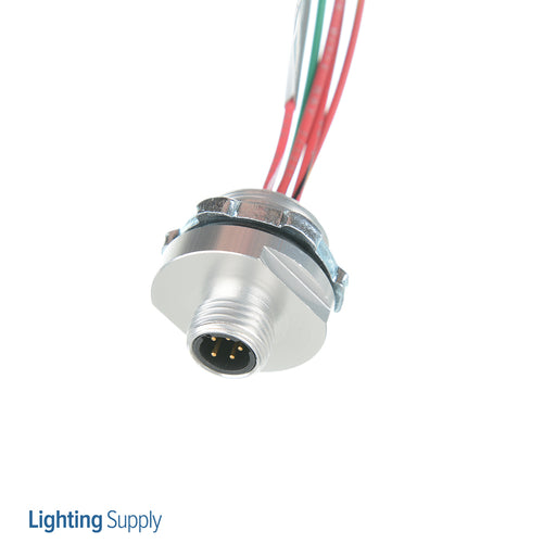 Remke Dual Key Micro-Link Receptacle Male 5-Pole .5 Foot 1/2 Inch NPT 18 AWG (205P0005N)