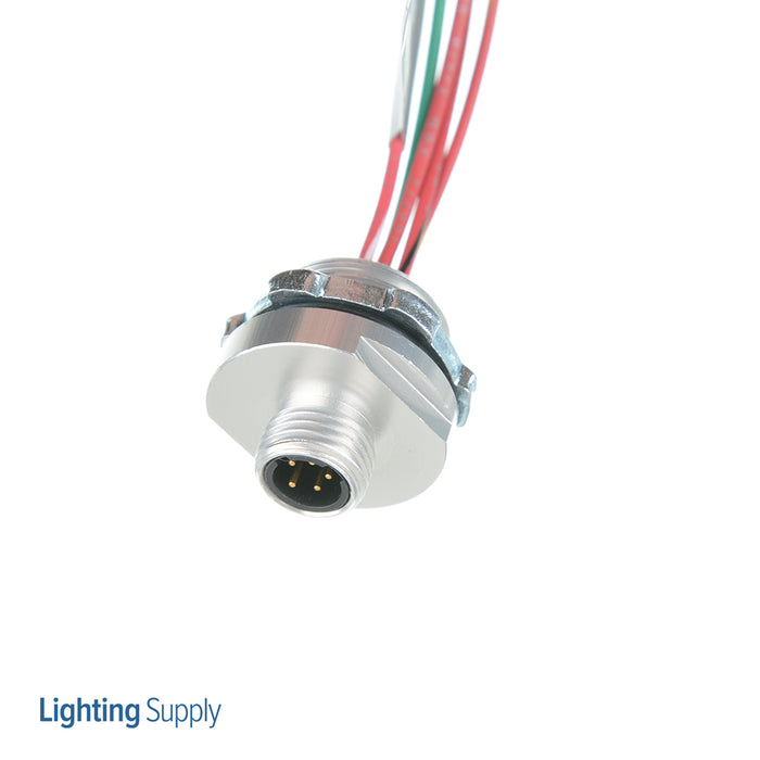 Remke Dual Key Micro-Link Receptacle Male 5-Pole .5 Foot 1/2 Inch NPT 18 AWG (205P0005N)