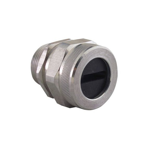 Remke Festoon Cable Connector Stainless Steel 1-1/2 Inch NPT Cable Range 1.37X.25 With Stainless Steel Locknut (RSSS-5002-LNSS)