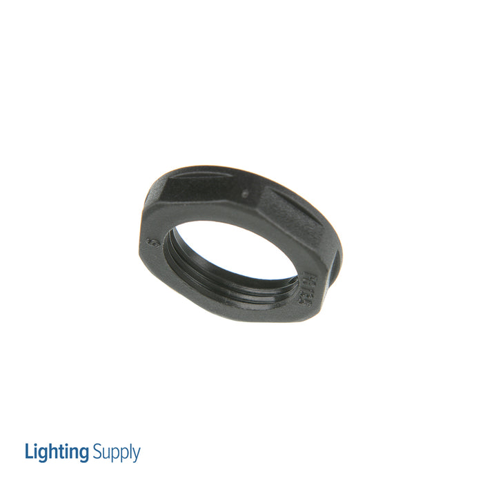 Remke Locknut Nylon PG13.5 Thread Black (RLP13-BK)