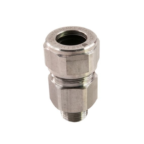 Remke MC Cable Connector Aluminum 1 Inch NPT Range Over Jacket 1.295 1.350 Range Over Armor 1.095 1.270 (RTK-100-7)