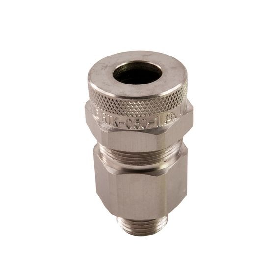 Remke MC Cable Connector Nickel Plated Aluminum 1-1/2 Inch NPT Range Over Jacket 1.975 2.100 Range Over Armor 1.865 2.020 (RTKN-150-13)