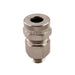 Remke MC Cable Connector Nickel Plated Aluminum 1/2 Inch NPT Range Over Jacket .650 .775 Range Over Armor .540 .695 (RTKN-050-2)