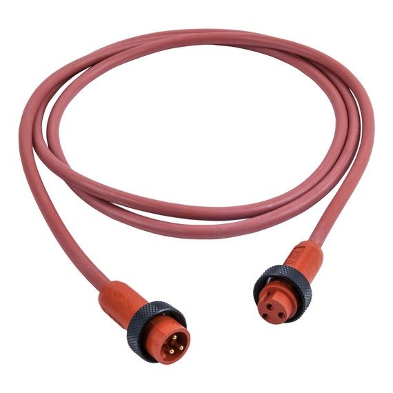 Remke Mini-Link Cable Assembly High Temperature Silicone Male/Female 3-Pole 12 Foot 16 AWG (103G0120AHT)