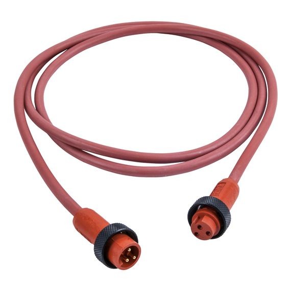 Remke Mini-Link Cable Assembly High Temperature Silicone Male/Female 3-Pole 6 Foot 16 AWG (103G0060AHT)