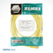 Remke Mini-Link Cable Assembly PVC Male/Female 3-Pole 12 Foot 16 AWG Stainless Steel Couplers (103G0120AP1)