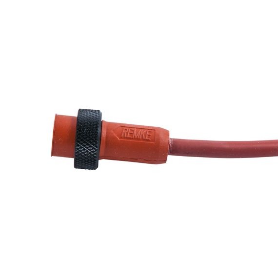 Remke Mini-Link Plug Assembly High Temperature Silicone Female 2-Pole 12 Foot 16 AWG (102A0120AHT)