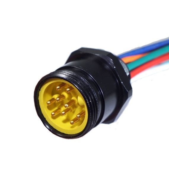 Remke 112P0030M Mini-Link Receptacle Male 12-Pole 3 Foot — Lighting Supply