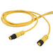 Remke Single Key M12 Micro-Link Cable Assembly PVC Male 90 Degree/Female 90 Degree 5-Pole 9.9 Foot 22 AWG (305N0099J)
