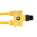 Remke Single Key M12 Micro-Link Splitter Type A 18 AWG 1 Foot Length (304ILSA0010F)