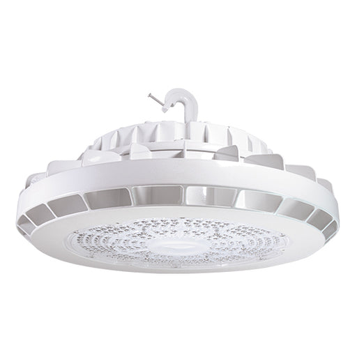 Trace-Lite Round LED High Bay 100W 120-277V 5000K White Finish (RHL-100-VS-5K-WH)