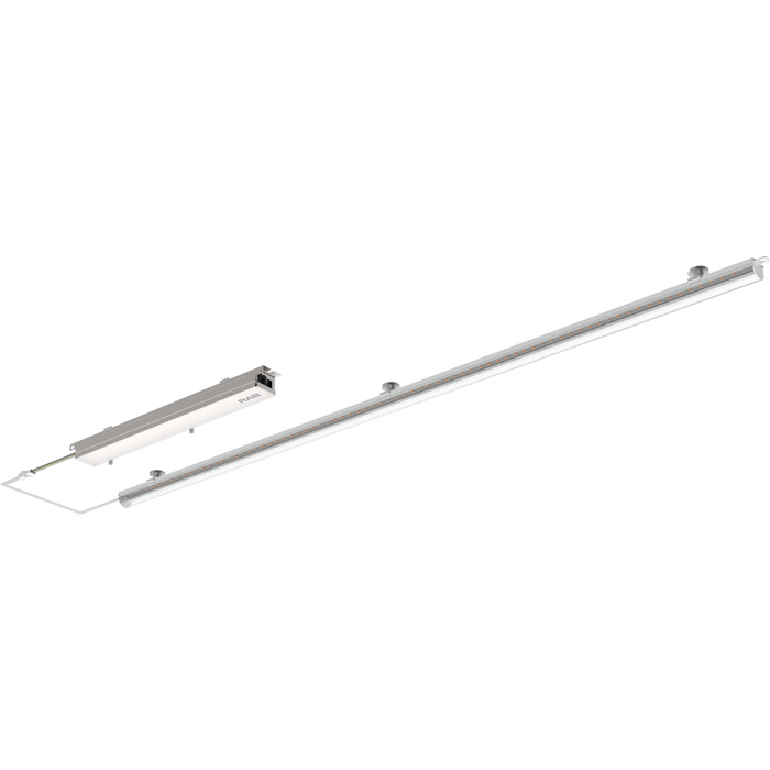 RAB LED Retrofit Light Bar 1X3 Foot Wattage/CCT Selectable 25W/20W/15W 3000K/3500K/4000K/5000K/6500K 120-277V 0-10V Dimming Clear Lens (RLB-3C)