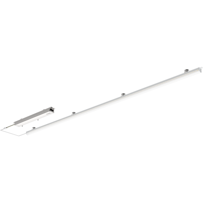 RAB LED Retrofit Light Bar 1X4 Foot Wattage/CCT Selectable 30W/25W/20W 3000K/3500K/4000K/5000K/6500K 120-277V 0-10V Dimming Frosted Lens (RLB-4F)