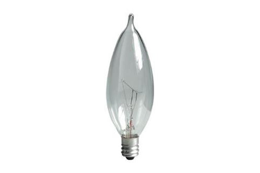 GE 25CAC/L 120 25W Decorative Incandescent Lamp 120V 2500K 210Lm 100 CRI Dimmable (40045)