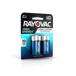 Rayovac High Energy Alkaline Carded D 2-Pack (ROV-813-2K)