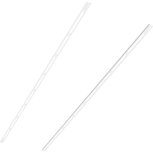 RAB RPLED 1X4 And 2X4 Frame White Air Hole 4 Foot 2-Piece (RPAH4)